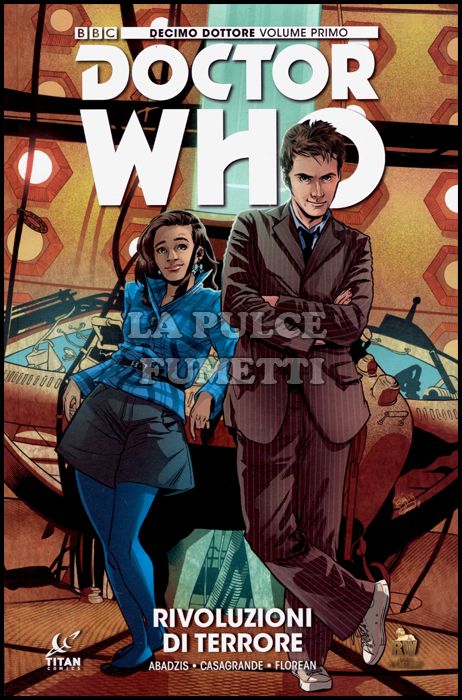 DOCTOR WHO BOOK #     1 - DOCTOR WHO - DECIMO DOTTORE 1: RIVOLUZIONI DI TERRORE - VARIANT